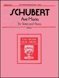 Ave Maria Vocal Solo & Collections sheet music cover